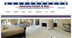 Desktop Screenshot of americancarpetandfloor.com