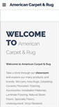 Mobile Screenshot of americancarpetandfloor.com